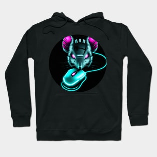 Cyberpunk mouse Hoodie